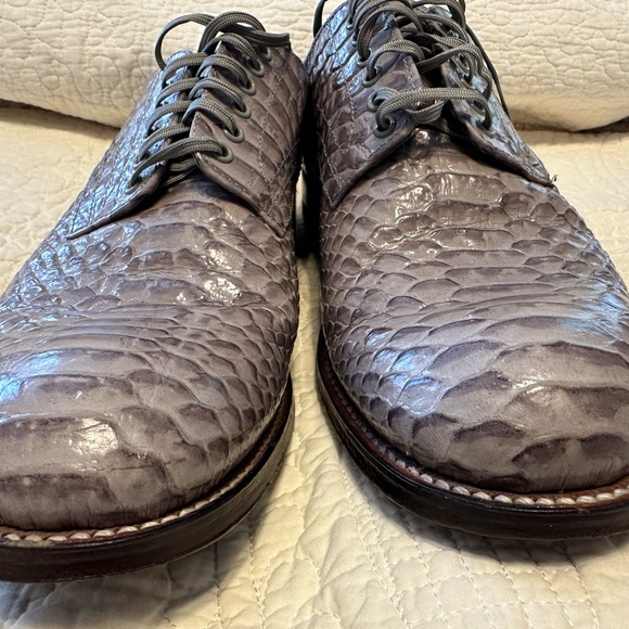 STACY ADAMS - (C2932) MADISON PLAIN TOE (GREY) - Picture 12 of 13